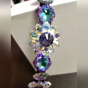 Swarovski | Accessories | Swarovski Purple Sunflower  display picture 3
